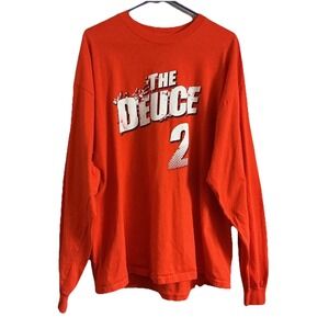 Gildan Ultra Cotton Long Sleeve The Deuce Is Loose 2 Clemson Tigers T Shirt 2XL